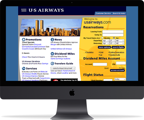 US Airways, 2000